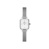 DANIEL WELLINGTON | QUADRO MINI STERLING Silver 5.4x18.2mm | DW00100726