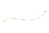 NANAN | Bracciale Stelle Rosa Argento | NAN0464