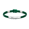 Zancan | Regata Bracciale in kevlar con nodo nautico e viti in oro rosa | EXB475MR-VR