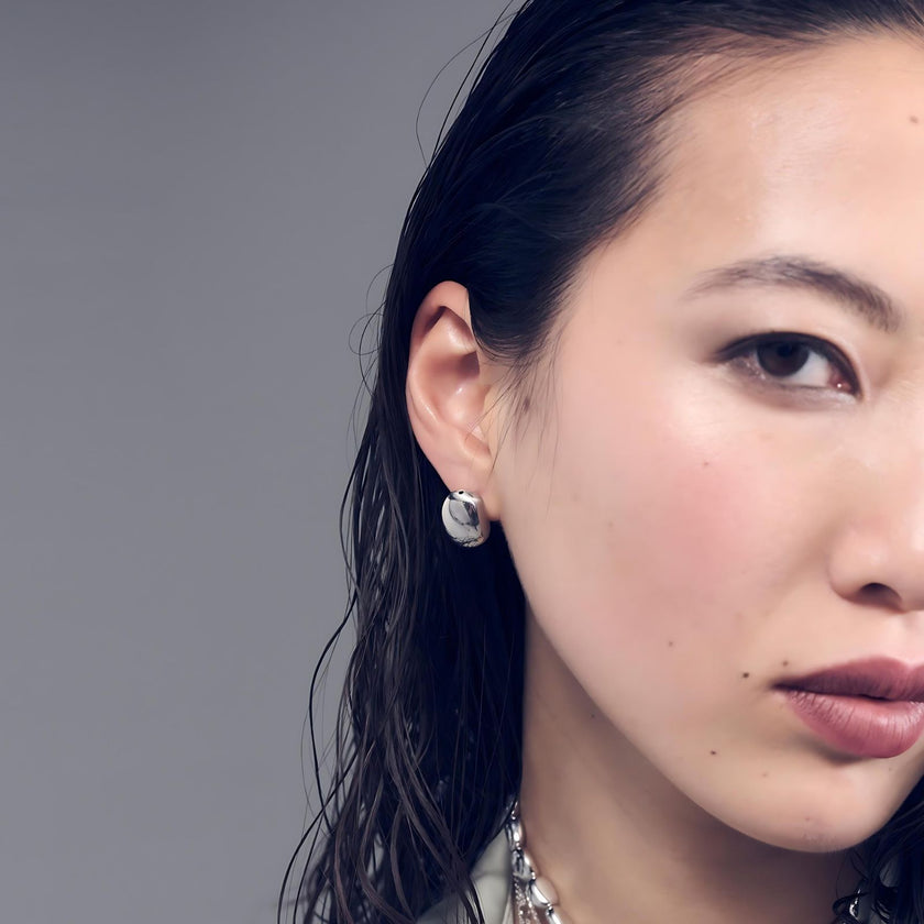 UNOAERRE | Orecchini in argento maxi Boule | 6430