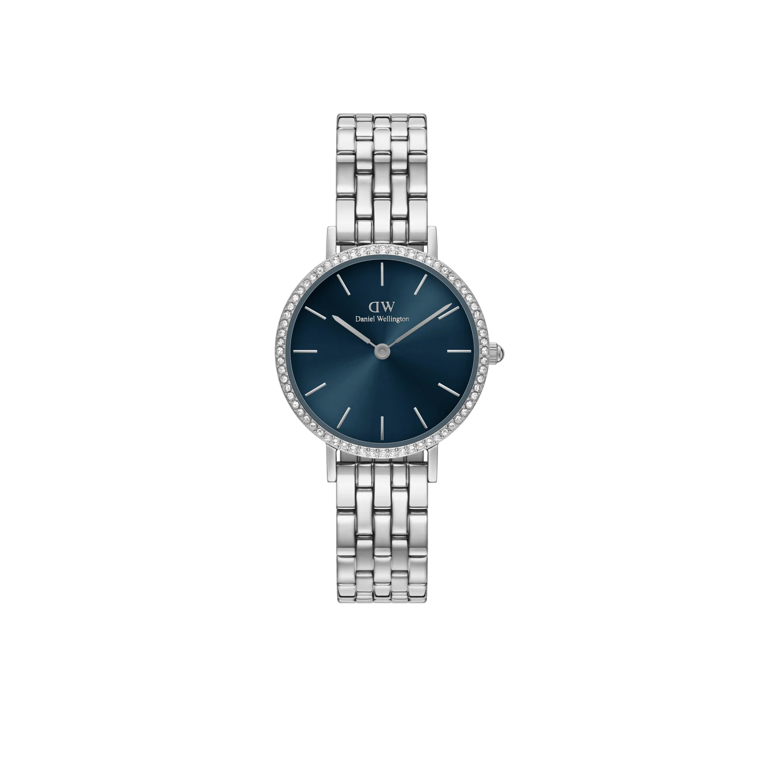 DANIEL WELLINGTON | PETITE LUMINE BEZEL 5-LINK ARCTIC S 28mm | DW00100664