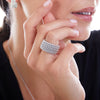 UNOAERRE | Anello in argento bianco Chicco | 5892