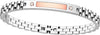 Zancan | Hi-Teck 1.0 Bracciale in acciaio con piastrina | EHB129-R