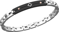Zancan | Hi-Teck 1.0 Bracciale in acciaio con rosa dei venti | EHB132-N