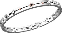 Zancan | Hi-Teck 1.0 Bracciale in acciaio con rosa dei venti | EHB132-R