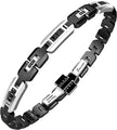 Zancan | CERAMITEK 1.0 Bracciale in ceramica con pietre nere | EHB436
