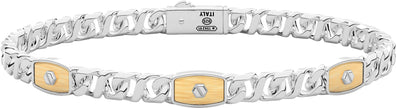 Zancan | ALPHA-1 Bracciale in argento | ESB406G