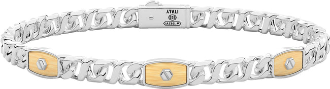 Zancan | ALPHA-1 Bracciale in argento | ESB406G