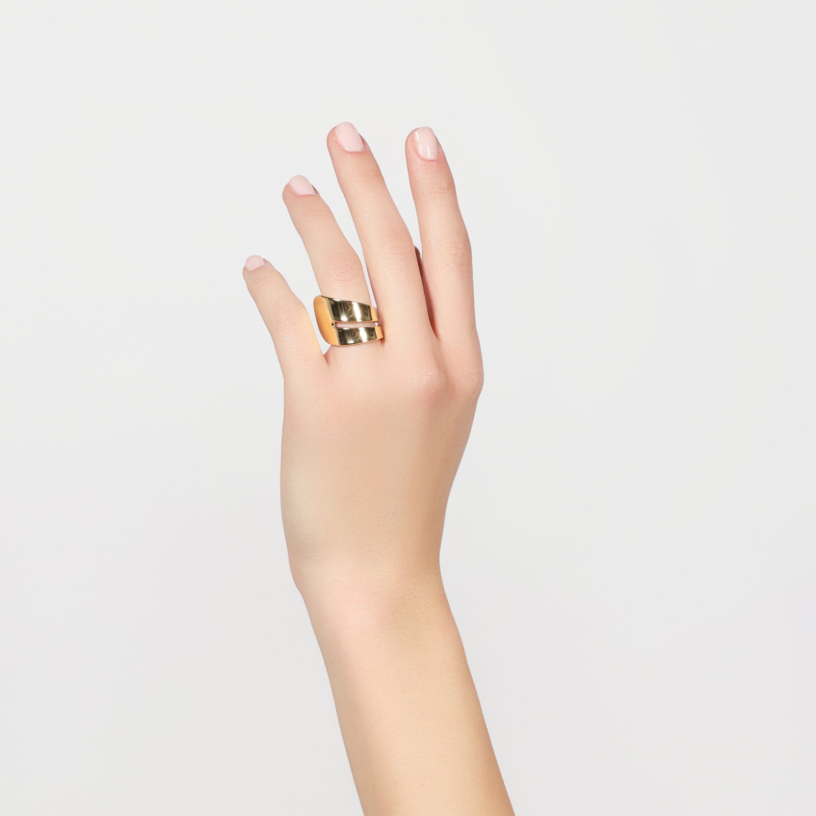 UNOAERRE | Anello Lux dorato | 2844