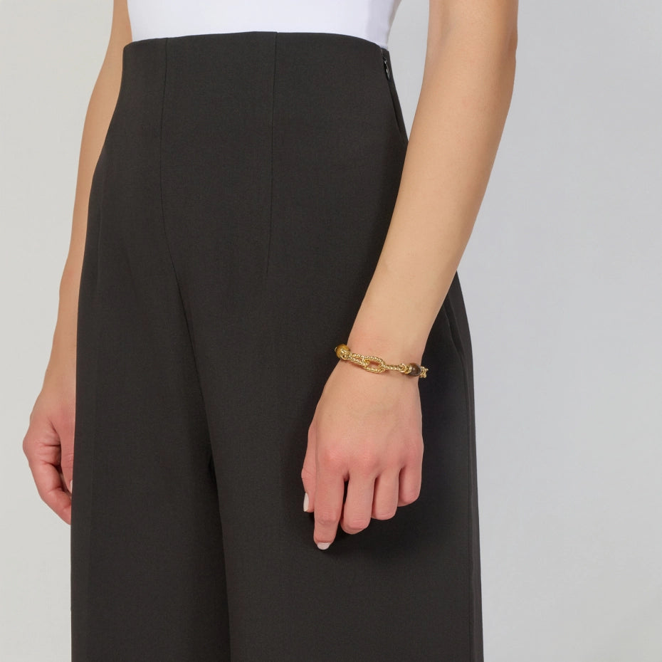 UNOAERRE | Bracciale Torchon e Occhio di Tigre | 2888