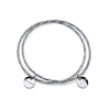 UNOAERRE | Bracciale bangle diamantato argentato | 0955
