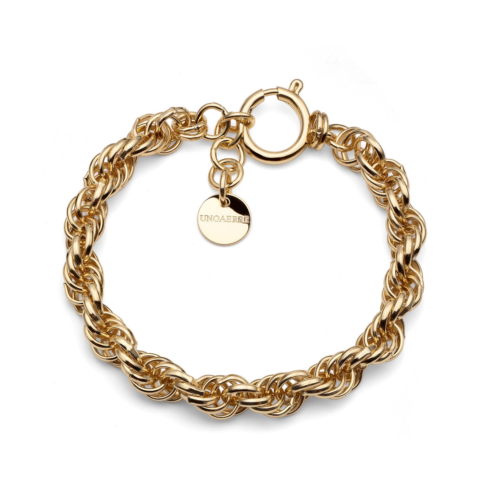 UNOAERRE | Bracciale corda dorato | 1663