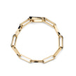 UNOAERRE | Bracciale catena paper clip dorata | 1969