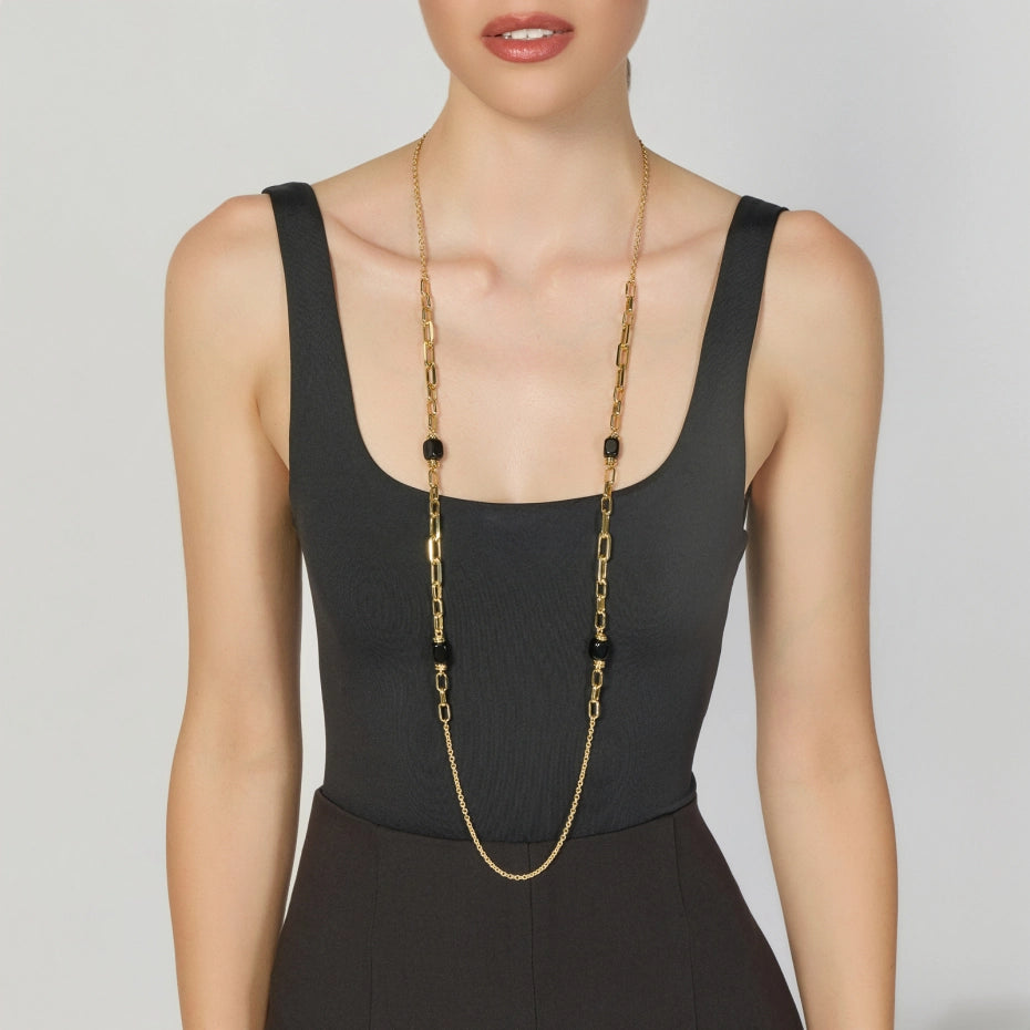 UNOAERRE | Collana Lunga Joya con Onice | 2893
