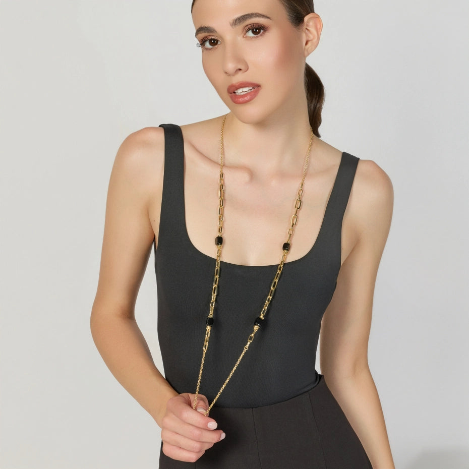 UNOAERRE | Collana Lunga Joya con Onice | 2893