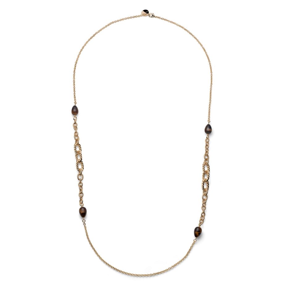 UNOAERRE | Collana Joya Torchon e Occhio di Tigre | 2896