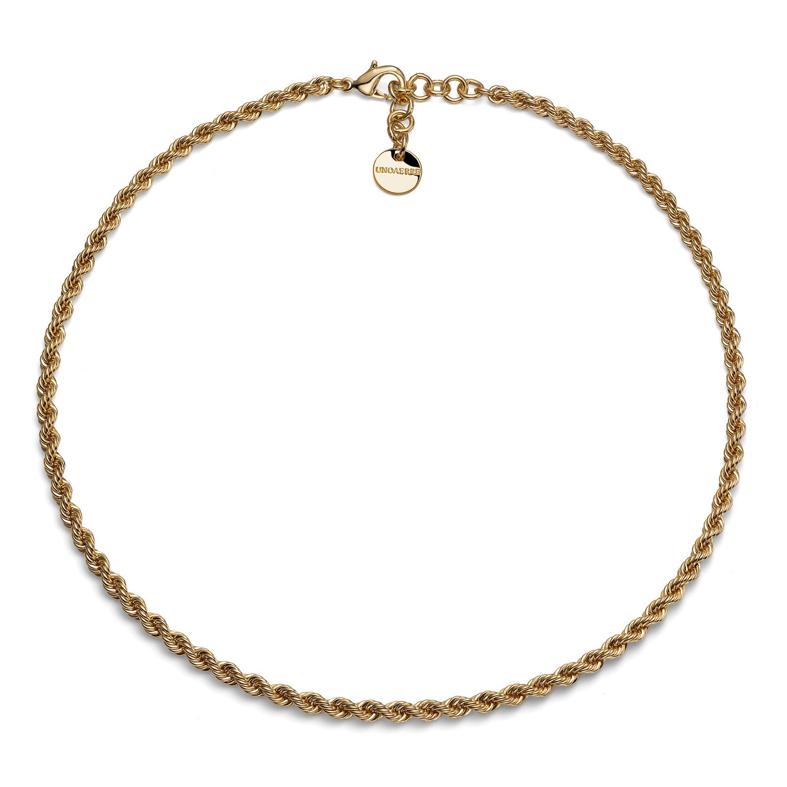 UNOAERRE | Collana catena corda dorata | 2319