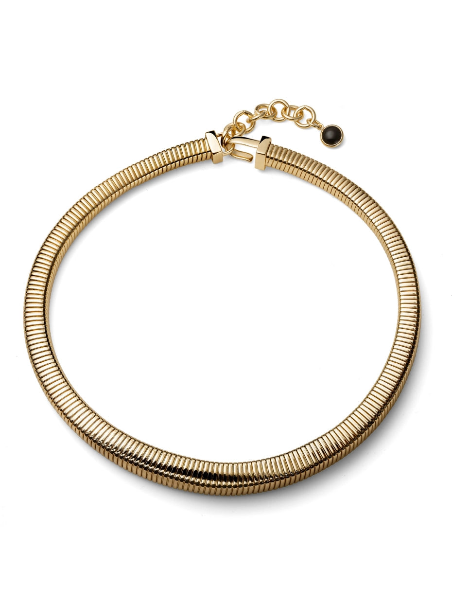 UNOAERRE | Collana Tubogas Dorata | 2870