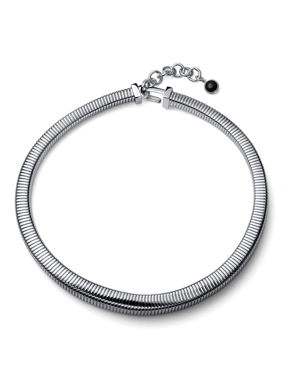 UNOAERRE | Collana Tubogas Argentata | 2871