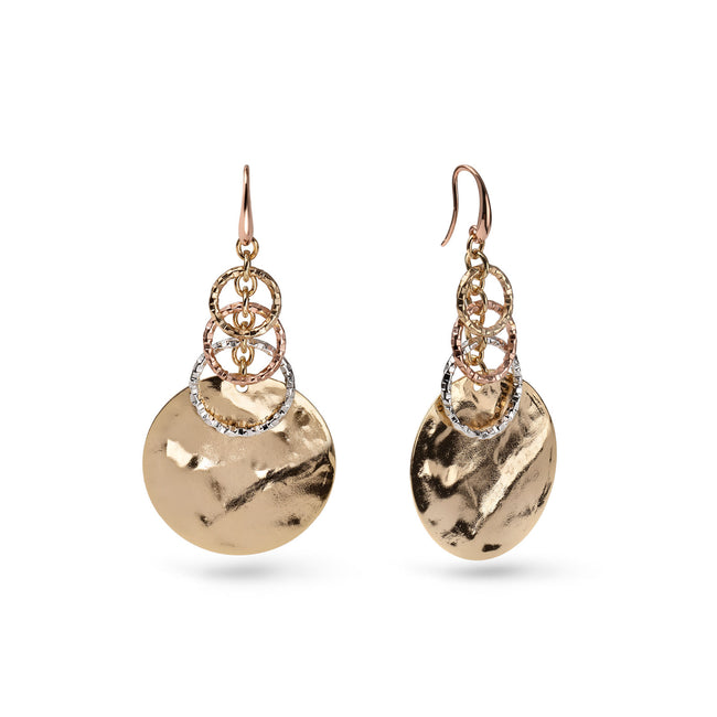 UNOAERRE | Orecchini tre colori | 0503