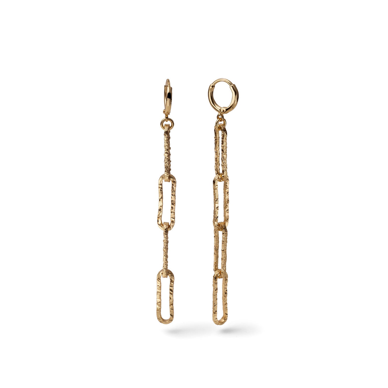 UNOAERRE | Orecchini lunghi paper clip | 1650