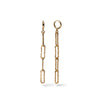 UNOAERRE | Orecchini lunghi paper clip | 1650