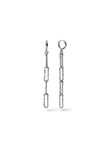 UNOAERRE | Orecchini lunghi paperclip | 1651
