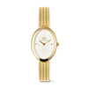 DANIEL WELLINGTON | Juliette Braided Mesh White Sunray Gold 20x26mm | DW00100882