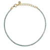 DILVDO | Bracciale Tennis 1.5mm Gold Turquoise | BRTCOAZ