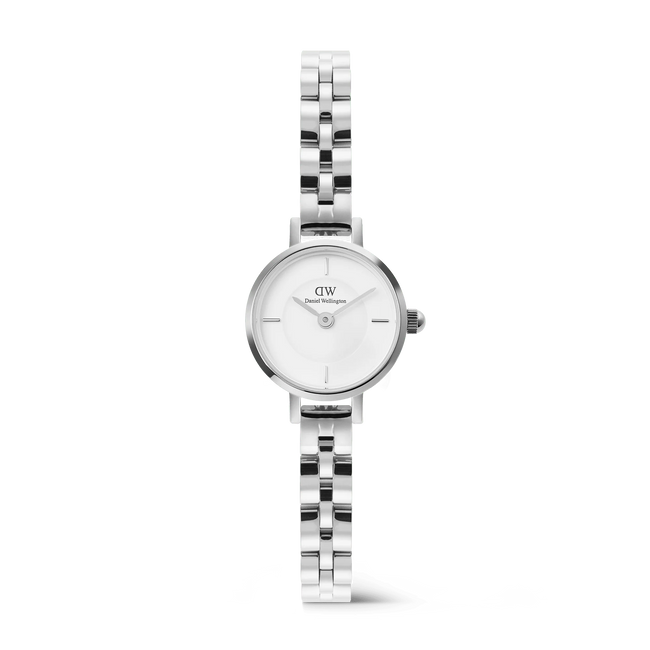 DANIEL WELLINGTON | Petite Mini Arch 3-link White Silver 19mm | DW00100853