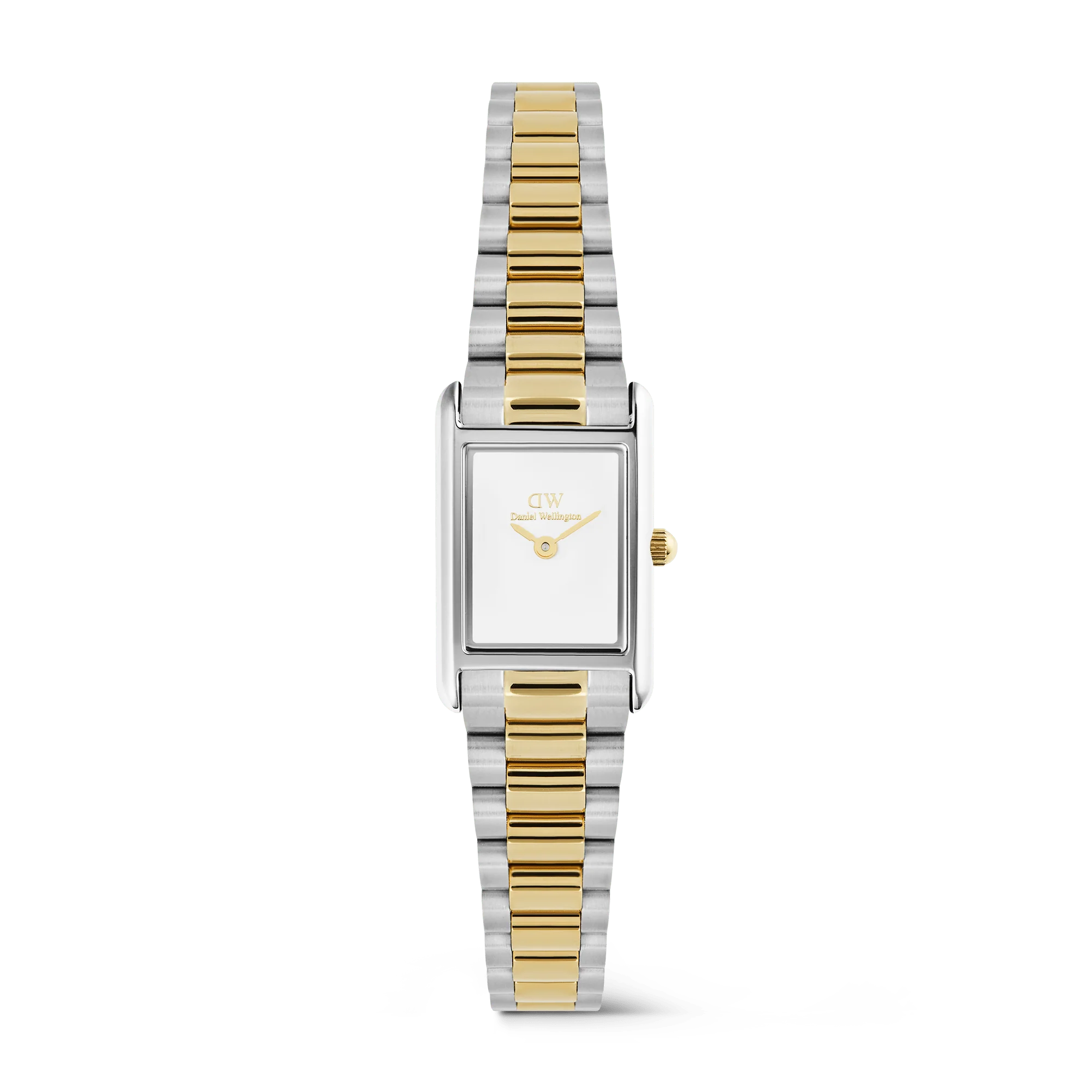 DANIEL WELLINGTON | Bound Mini 3-Link Two Tone Gold 17x25,9mm | DW00100932