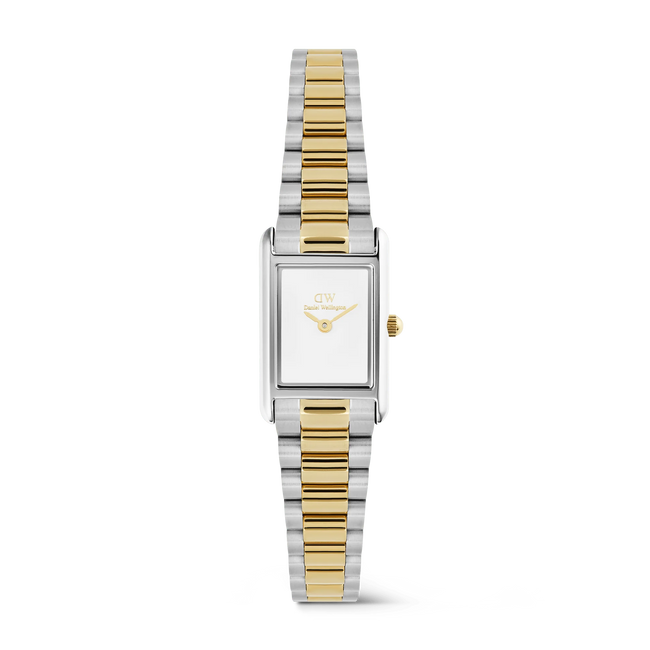 DANIEL WELLINGTON | Bound Mini 3-Link Two Tone Gold 17x25,9mm | DW00100932