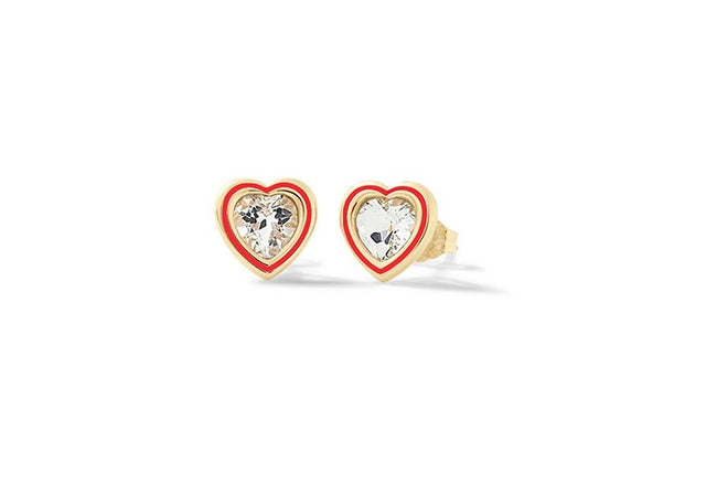 NANAN | Orecchini Cuore Brillante | NAN0504