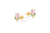NANAN | Orecchini Rose Argento | NAN0487