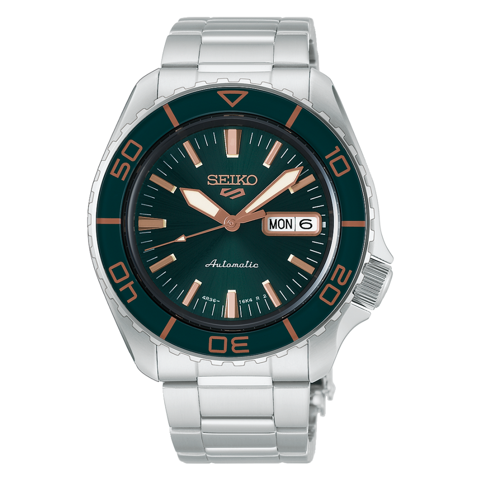 SEIKO | 5 Sports Automatico 3 sfere data | HDB005K1