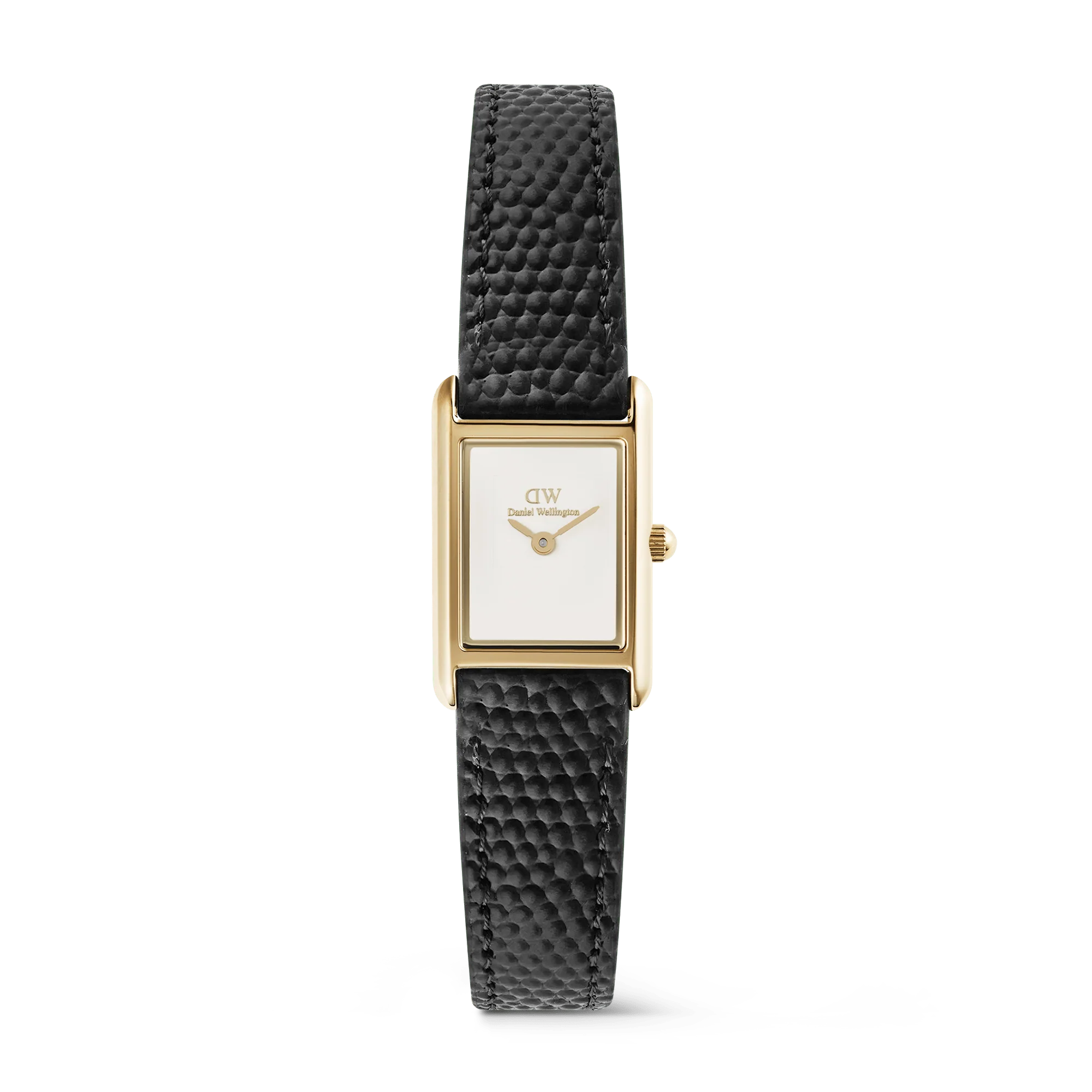 DANIEL WELLINGTON | Bound Mini Black Lizard Gold 17x25,9mm | DW00100903