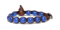 Tamashii® | Bracciale Classico (8mm) Agata Blu | BHS900-18