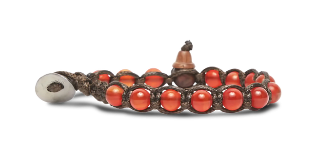 Tamashii® | Bracciali Classici (6 mm) Agata Fuoco | BHS601-55