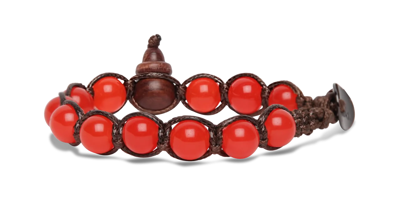 Tamashii® | Bracciale Classico (8mm) Agata Fuoco | BHS900-55