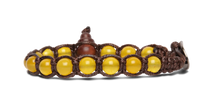 Tamashii® | Bracciale Classico (6mm) Agata Gialla | BHS601-62
