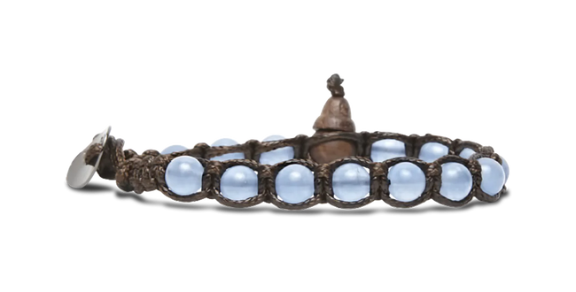 Tamashii® | Bracciale Classico (6mm) Agata Ocean | BHS601-31
