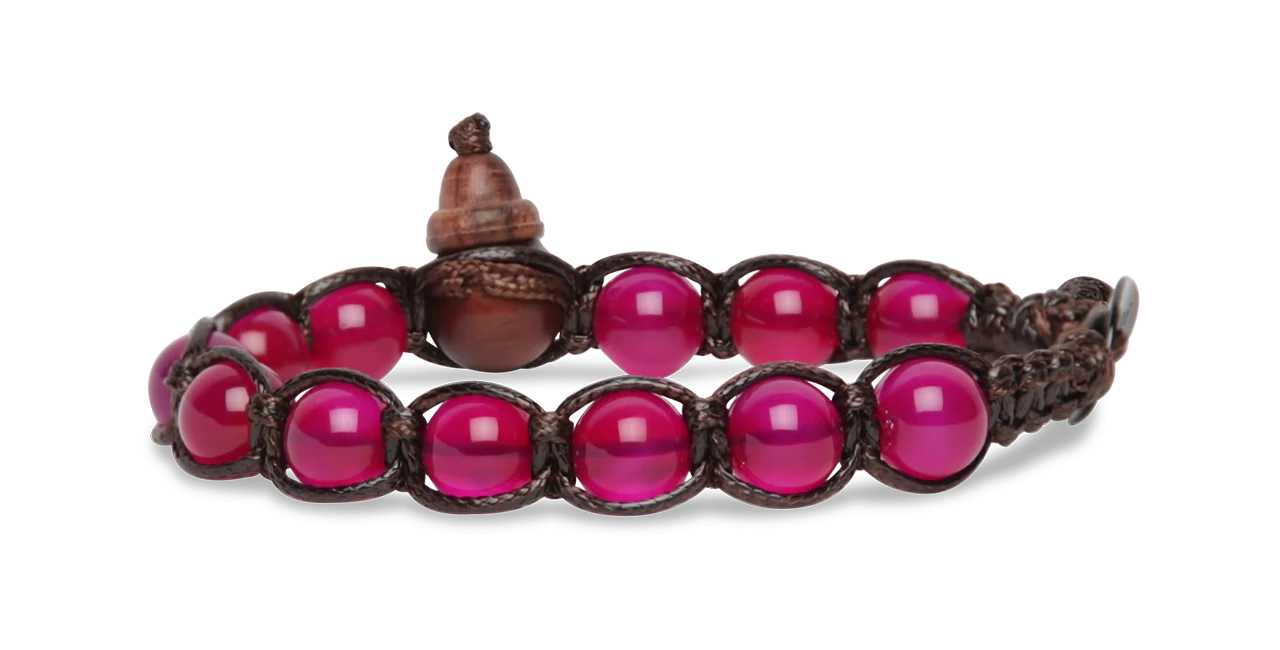 Tamashii® | Bracciale Classico (8mm) Agata Rossa | BHS900-34