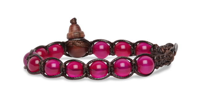 Tamashii® | Bracciale Classico (8mm) Agata Rossa | BHS900-34
