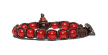 Tamashii® | Bracciali Classici (6 mm) Agata Rosso Passione | BHS601-124