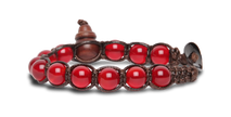Tamashii® | Bracciale Classico (8mm) Agata Rosso Passione | BHS900-124