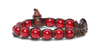 Tamashii® | Bracciale Classico (8mm) Agata Rosso Passione | BHS900-124