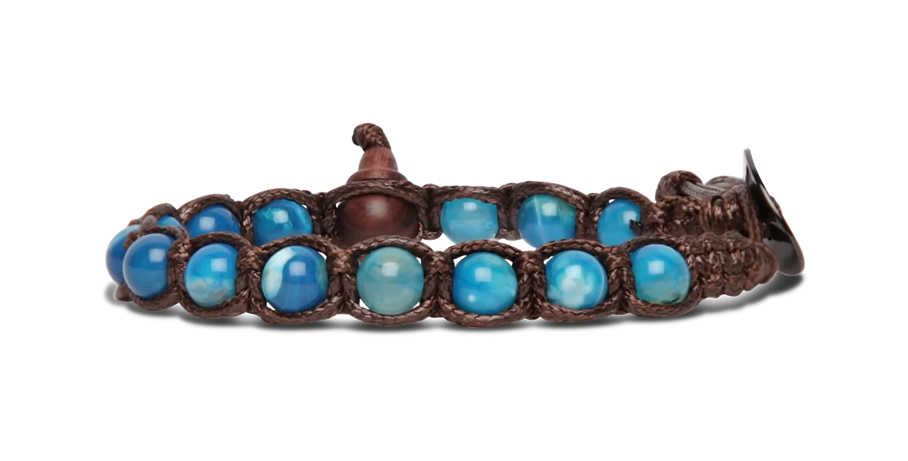 Tamashii® | Bracciale Classico (6mm) Tibet Sky | BHS601-210