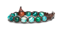 Tamashii® | Bracciale Classico (8mm) Agata Verde Persia Striata | BHS900-161