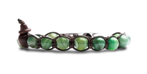 Tamashii® | Bracciale Classico (8mm) Agata Verde Striata | BHS900-140