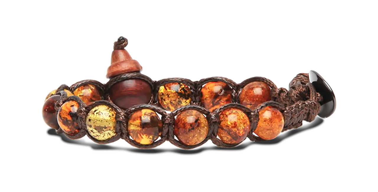 Tamashii® | Bracciale Classico (8mm) Ambra | BHS900-316